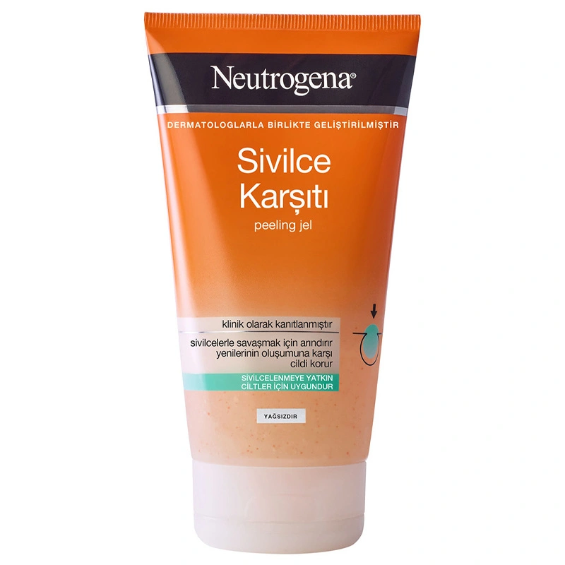 Neutrogena Sivilce Karşıtı Peeling Arındırıcı Yüz Temizleme Jeli 150 ml