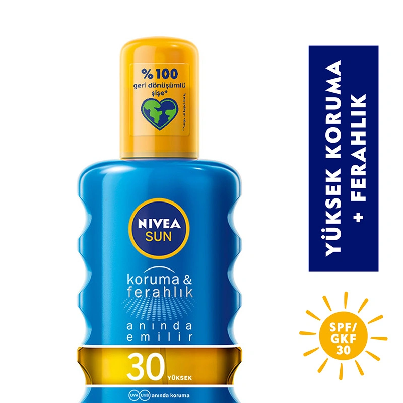 Nivea Sun Koruma & Ferahlık Güneş Spreyi 30GKF 200 ml